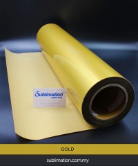 Gold PU Vinyl Transfer Film